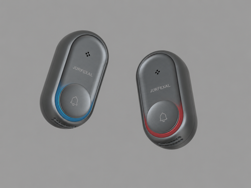 JURFEXAL wireless voice doorbell transmitter and receiver