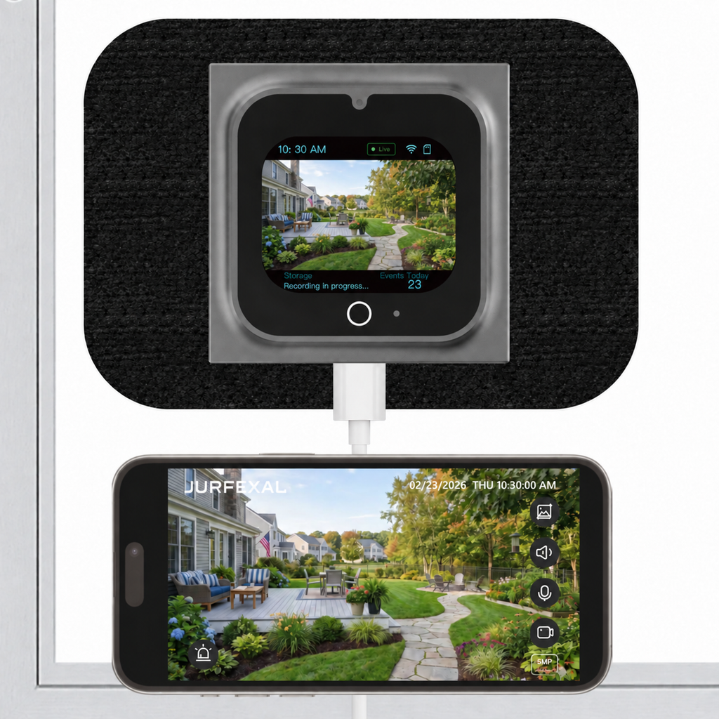JURFEXAL W1 window camera - Product overview