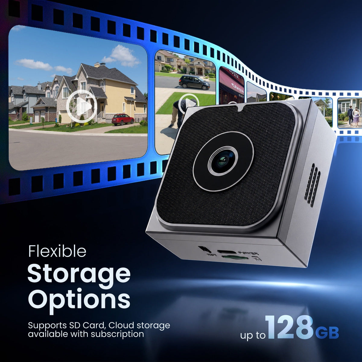 JURFEXAL W1 window camera - Storage options